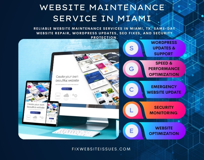 web maintenance in houston